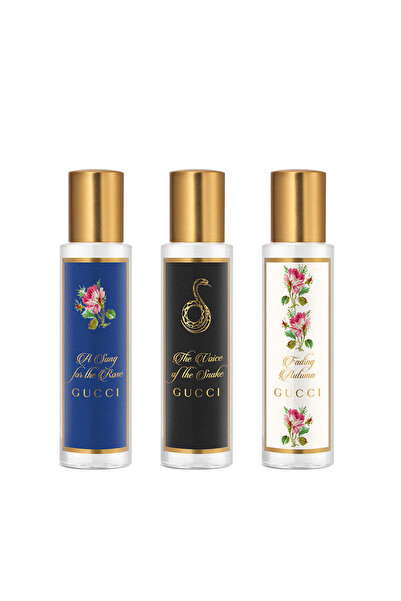 Gucci The Alchemist'S Garden For Unisex Set Eau De Parfum 3 X 15ml (A Song For The Rose Eau De Parfu