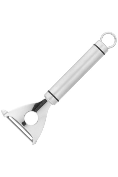 JUDGE Curățător de fructe și legume, oțel inoxidabil, 18x5,5x2 cm, argintiu