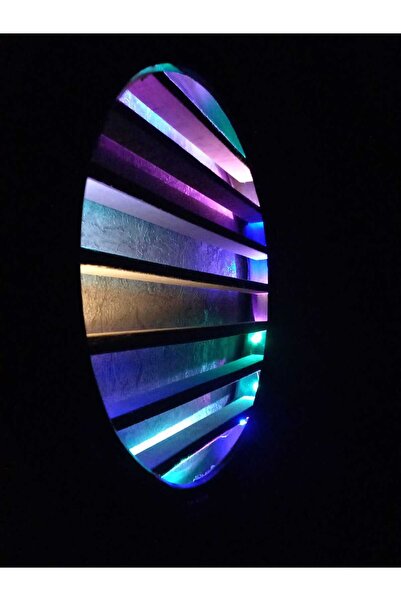 ozbience Siyah Işıklı Çocuk Oyun ve Araba Duvar Rafı, Eğlenceli ve Şık Tasarım