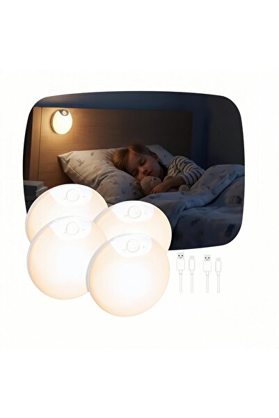 The Bros مجموعة مصابيح الدرج الداخلية من LINEOCT، مزودة بمستشعر حركة، قابلة ل...