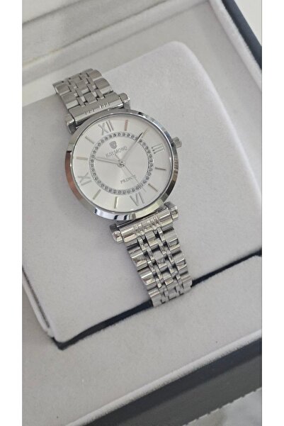 Raymond Rym-213055 Quartz Women's Watch - 2 Years Warranty Silver-White