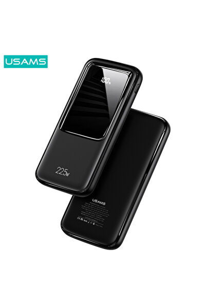 Usams CD161 10000 mAh Powerbank | 22,5W Hızlı Şarj | Dijital Ekranlı Taşınabi...