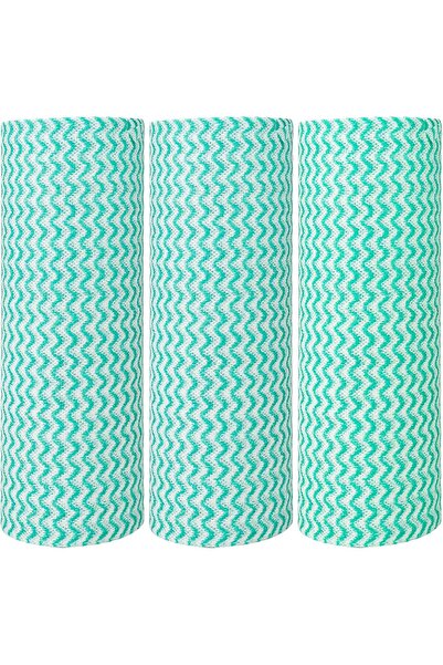 Jebblas مناشف تنظيف للاستخدام مرة واحدة - لفة قماش تنظيف قابلة لإعادة الاستخد...