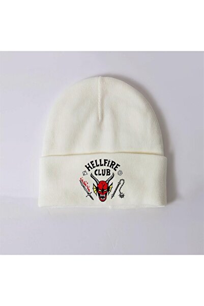 FG KONNİCHİWA Șapcă de iarnă cu logo brodat HELLFIRE CLUB, tendință zilnică, ...