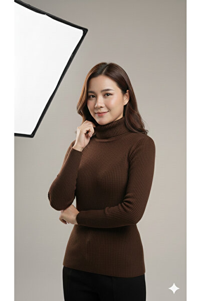 Sonbaharmoda Tricotaj pentru femei Badi Pulover – elastic material elastic , ...