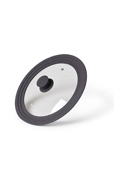 Fissman -Capac de sticlă multi-size, 24/26/28cm, gri