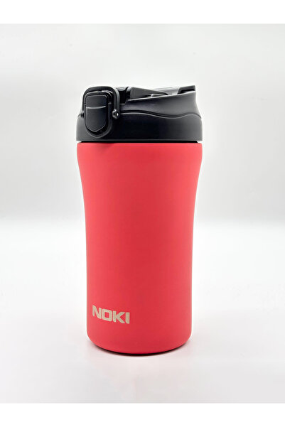 Noki Mug Çelik Termos 400 ml 12 Saat Sıcak ve Soğuk Kahve İçecek Termosu