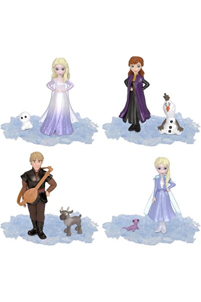 mattel مجموعة ديزني فروزن آيس ريفيل الصغيرة للدمى، تتضمن دمية واحدة، وقطعة ثل...