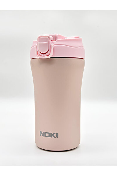 Noki Mug Çelik Termos 400 ml 12 Saat Sıcak ve Soğuk Kahve İçecek Termosu