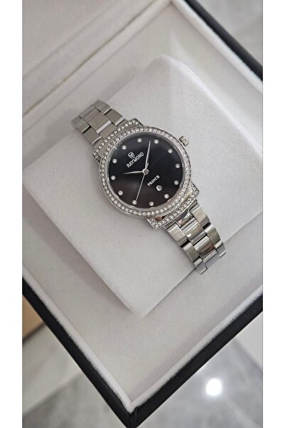 Raymond Rym-213058L Quartz Women's Watch - 2 Years Warranty Ss-Bk