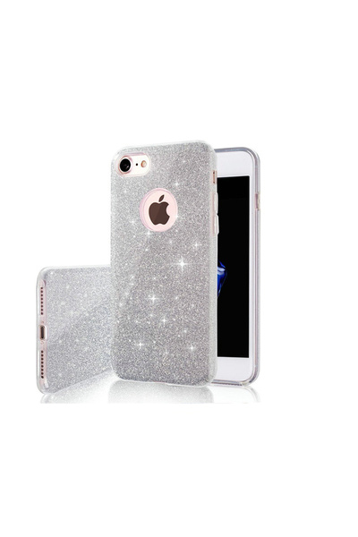 OEM Glitter silicone case Silver Glitter for Samsung Galaxy A20E