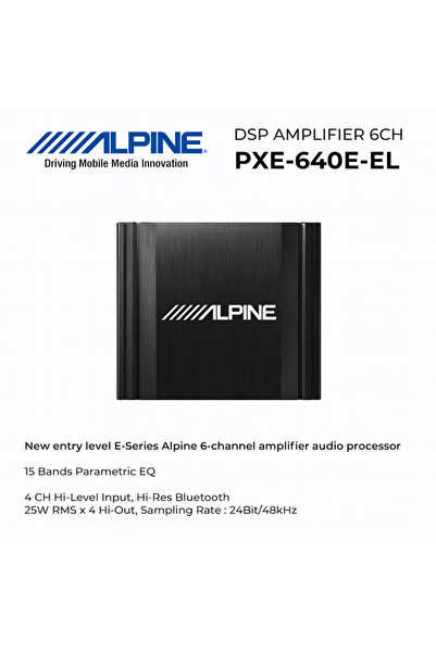 Alpine ÖZTÜRK ELEKTRONİK-ALPİNE PXE-640E-EL