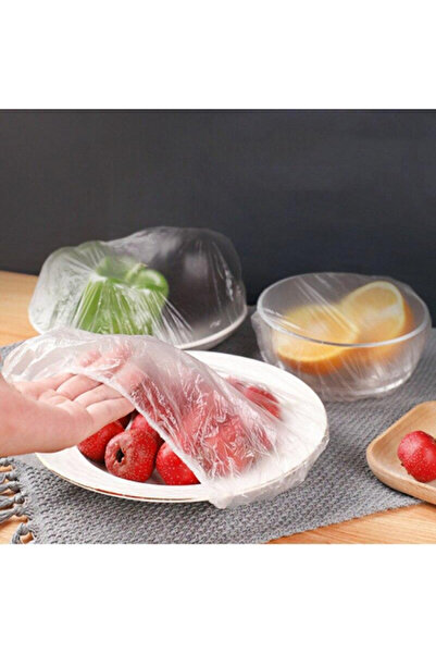 MaffStuff Set 100 Huse Elastice pentru Boluri și Alimente 8–20 cm, Reutilizab...