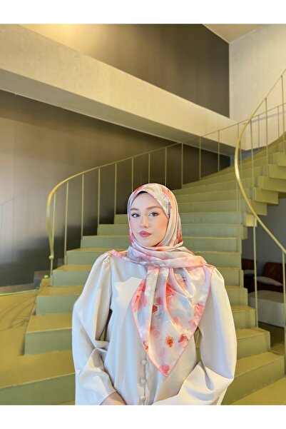 İpekhan Renkli Desenli Pamuk Eşarp – Canlı ve Modern Tasarım