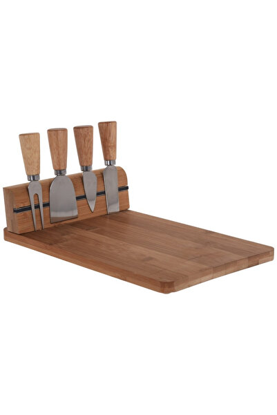 Excellent Houseware platou pentru servire brânzeturi, bambus, 30x20x8,5 cm, m...