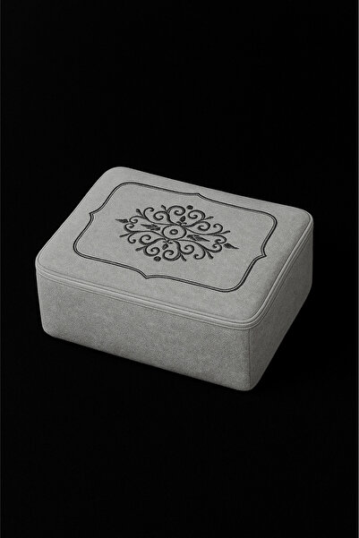 Teksev حقيبة لورا المخملية المطرزة بالذهب صغيرة الحجم (30×35×15 سم) حقيبة هدا...