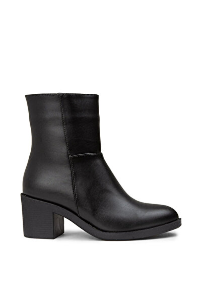 PUNTO 224572 Thick Heeled Zippered Women's Casual Boots