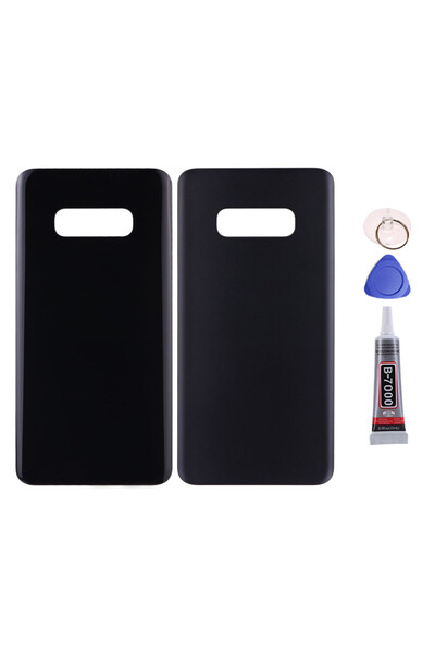 Yedcom Samsung S10E Siyah Uyumlu Arka Pil Kapağı Batarya Kapağı 15ML Yapışkan...