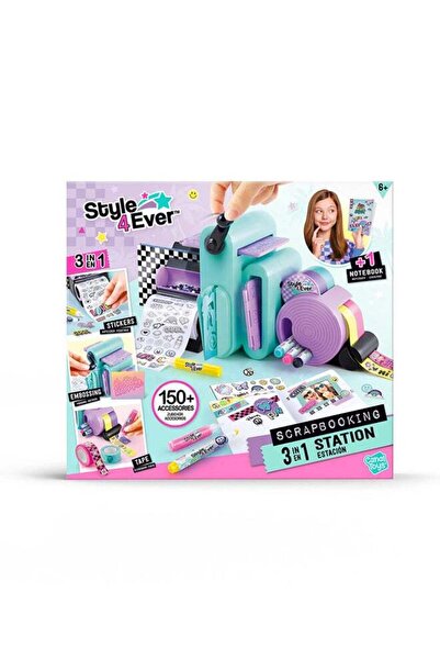 Canal Toys استوديو سكرابوكينغ - محطة تزيين الألبومات 3 في 1