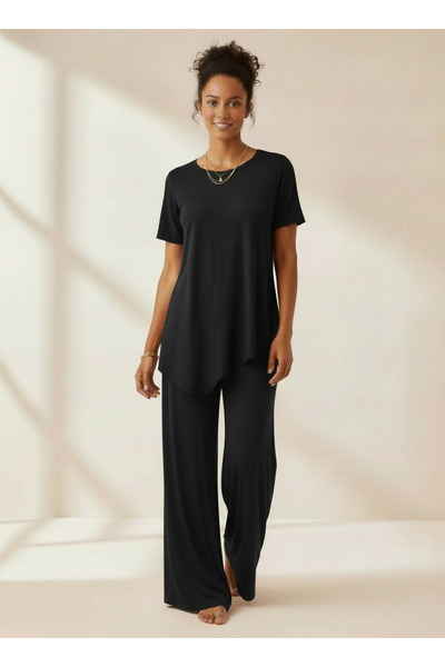 SARE ERKMEN Women's Clothing Combed Cotton Suit