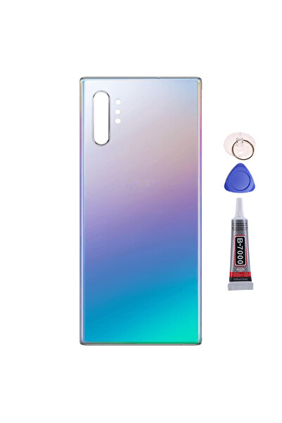 Yedcom Samsung NOTE 10 PLUS Mavi Uyumlu Arka Pil Kapağı Batarya Kapağı 15ML Y...