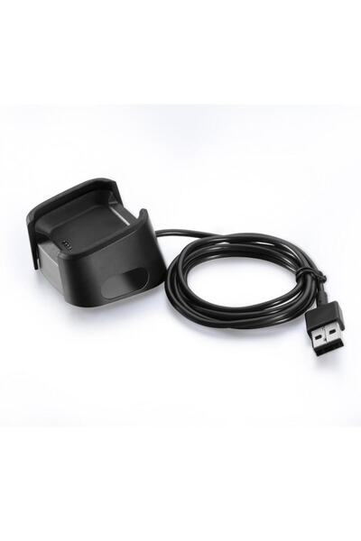 Fitbit Cablu de încărcare magnetică QuickFit pentru Versa / Versa 2, 1 m, Negru, USB