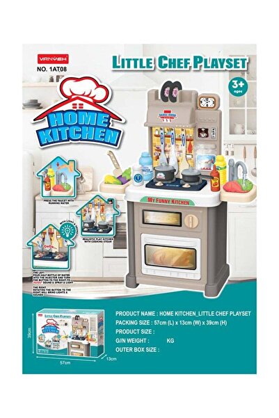 Generic HUADA TOY KITCHEN PLAY SET W/MIST SPRAY(NOT INCLUDE BATTERY)
