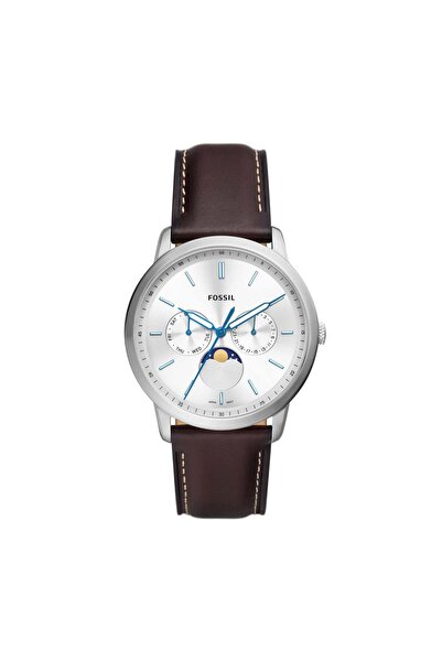 Fossil Neutra Moonphase Multifunction Brown Leather Men's Watch FS5905