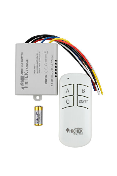 KaraköyOnline 3 lü Avize Kumandası