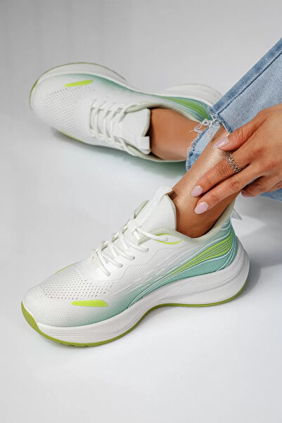 Zaira Adidasi dama verzi din material textil Gala #20755 - 40