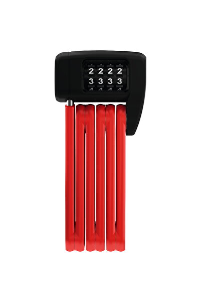 Abus Bordo Lite Mini 60cm pliabil antiefracție - Roșu