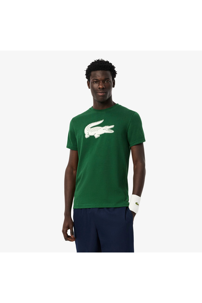 Lacoste تيشيرت رياضي بشعار Ultra Dry XXL - TH2042-00-YRR
