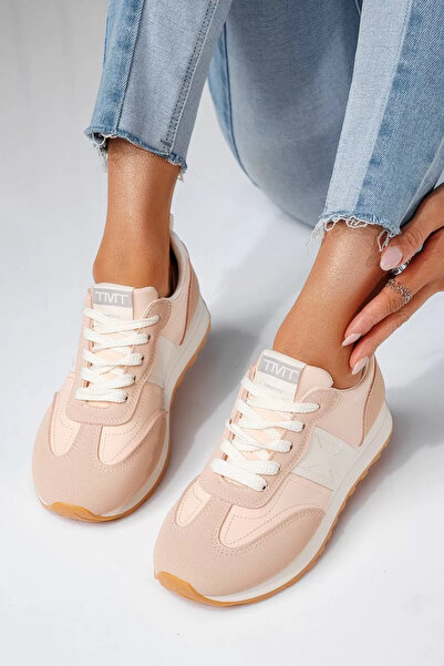 Zaira Дамски розови маратонки от екокожа Нора #20721 - 40