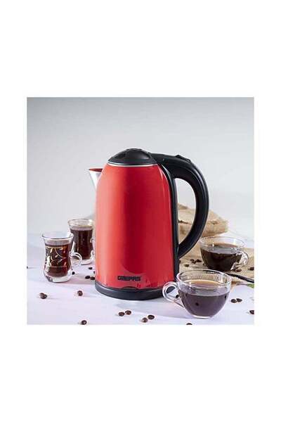 Geepas غلاية كهربائية مزدوجة الطبقات سعة 1.7 لتر بقوة 2150 واط، موديل GK38013...