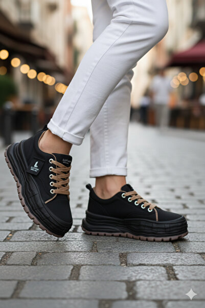 Lufian Trendy Women's High Sole Sneaker Casual Sports Shoes