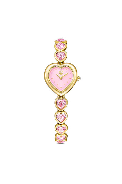Swarovski Idyllia Gold Coloured Heart Women's Watch 5741519