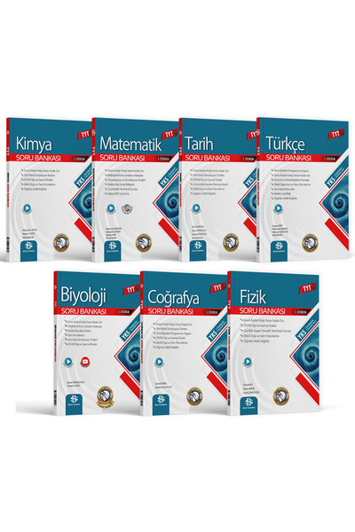 Bilgi Sarmal Yayınları Bilgi Sarmal TYT Tüm Dersler Soru Bankası Seti 7 Kitap...