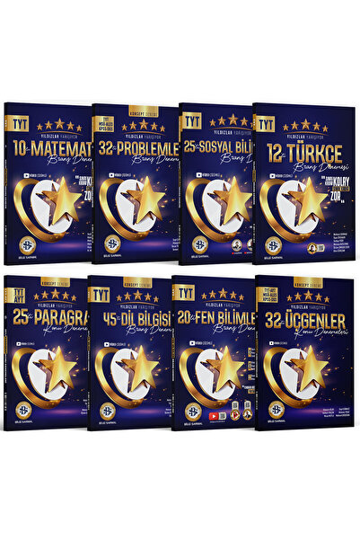 Bilgi Sarmal Yayınları Yıldızlar Yarışıyor TYT Türkçe Matematik Fen Sosyal Paragraf Problemler Dil Bilgisi Üçgenler 2026