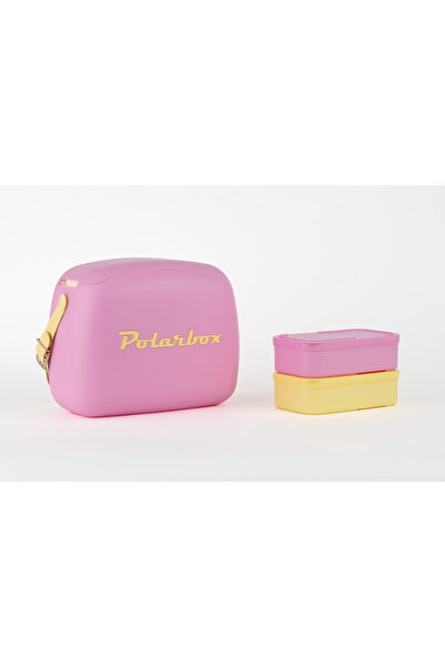 Polarbox Bubblegum Pink - Yellow Pop 6L Sıcak ve Soğuk tutucu thermo çanta