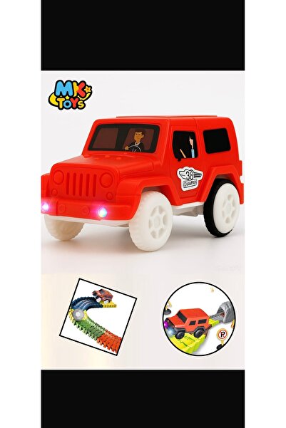 Kayyum Oyuncak Magıc Tracks Arabası KIRMIZI