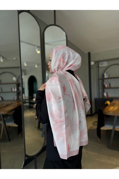 İpekhan Renkli Desenli Pamuk Şal – Canlı ve Modern Tasarım