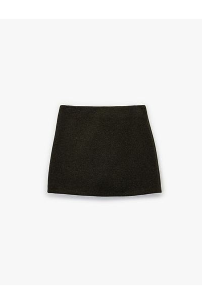 Koton Regular Fit A-Line Mini Skirt