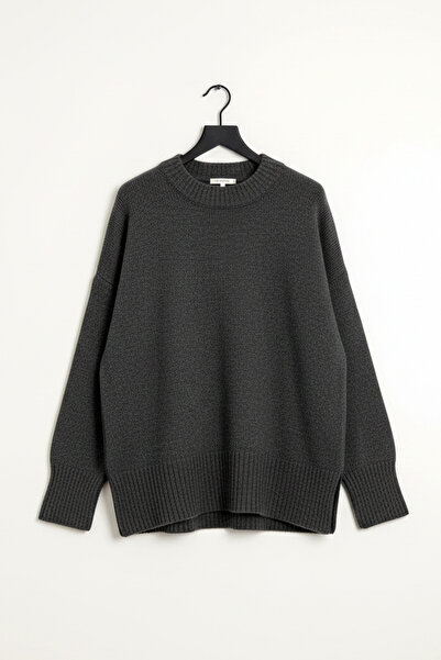 FERHEL سترة نسائية مضلعة قصة فضفاضة