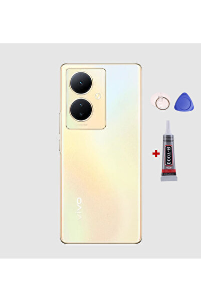 Yedcom Vivo V29 Lite Gold Arka Pil Kapağı Batarya Kapağı 15ML Yapışkan Ve Apa...