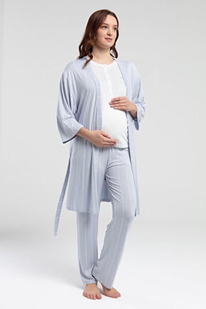 Pierre Cardin Set de pijamale de vară pentru maternitate din 3 piese