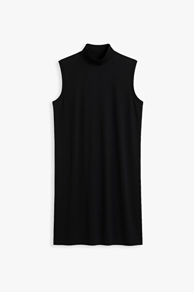 BARRELS AND OIL Women's Mock Neck sleeveless underwear - black