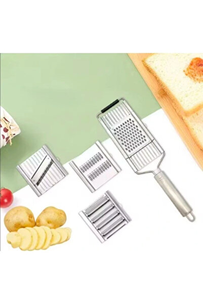 Epilons Set od 4 ručne rende od nehrđajućeg čelika