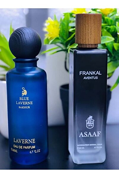 ASAFF ASAAF Frankel Aventus 200 ml and Blue Incense 200 ml Eau de Parfum