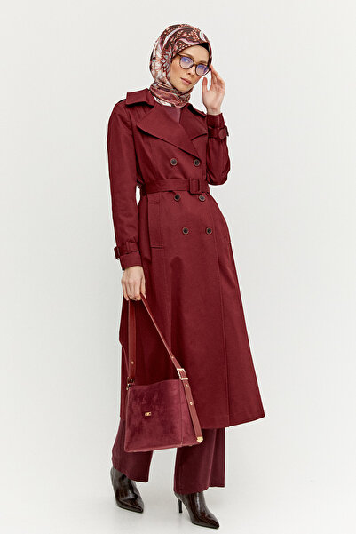 Setrms Paraşü Detaylı Pamuklu Trençkot