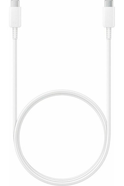 Samsung Καλώδιο USB 2.0 USB-C αρσενικό - USB-C αρσενικό Λευκό 1m (EP-DN975BW)